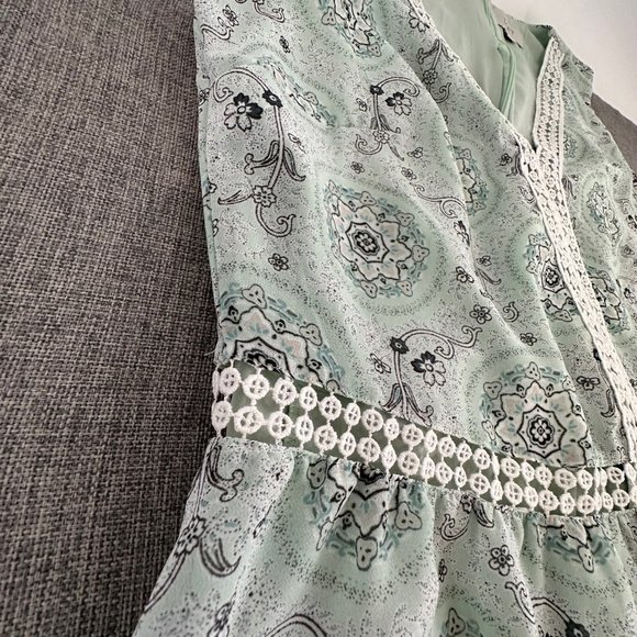 LOFT Mint Green Sleeveless Dress - Picture 6 of 16